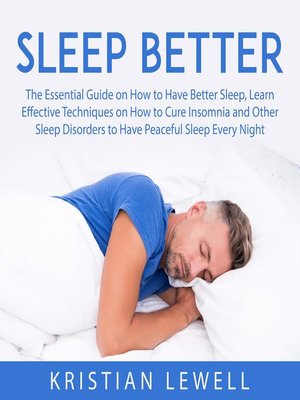 cover image of Sleep Better